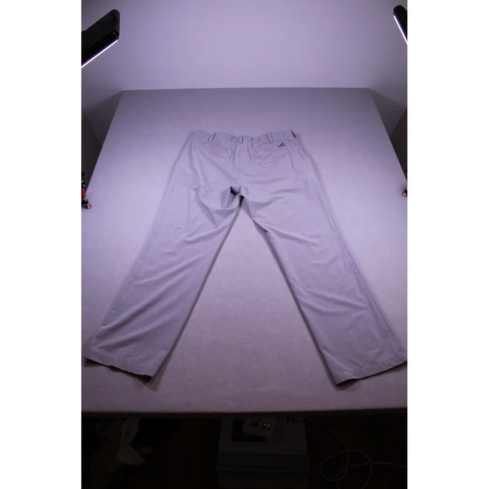 Adidas Ultimate365 Mens Golf Pants Grey Stretch Straight Leg 36x32